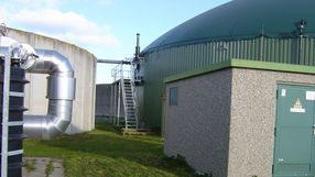 Biogasanlage für die Strom- und Wärmeerzeugung